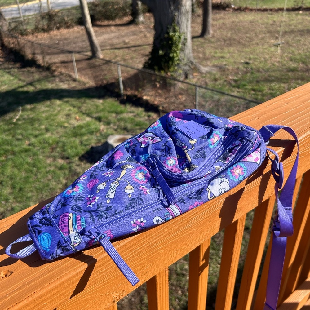Disney Vera Bradley Beauty and the Beast Sling Pack